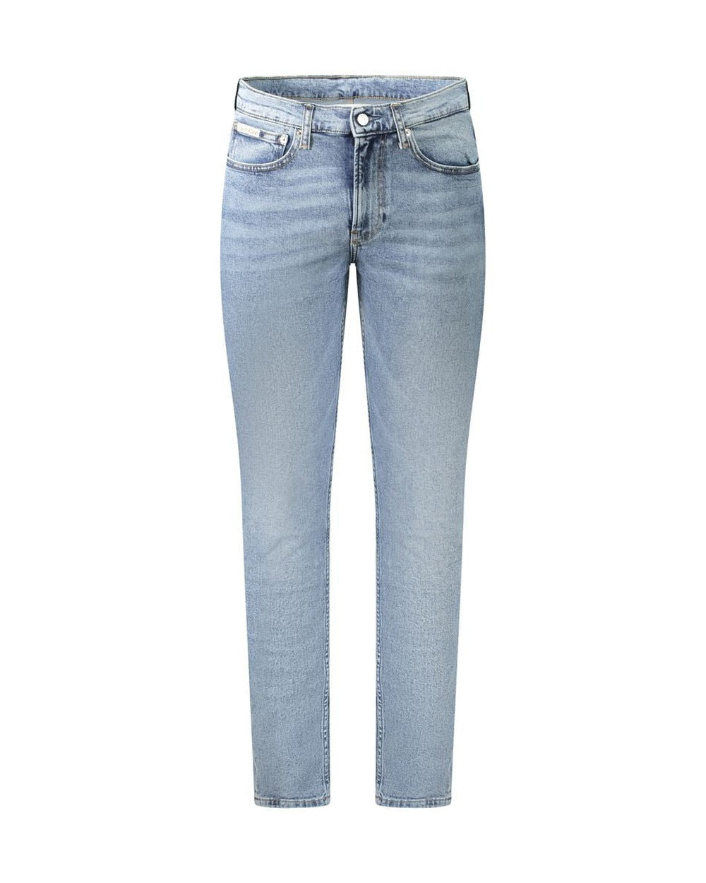 Calvin Klein Azzurro Cotton Mens Jeans