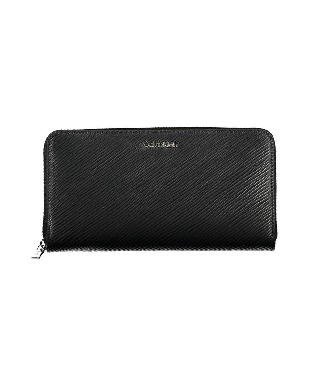 Calvin Klein Black Polyurethane Women Wallet