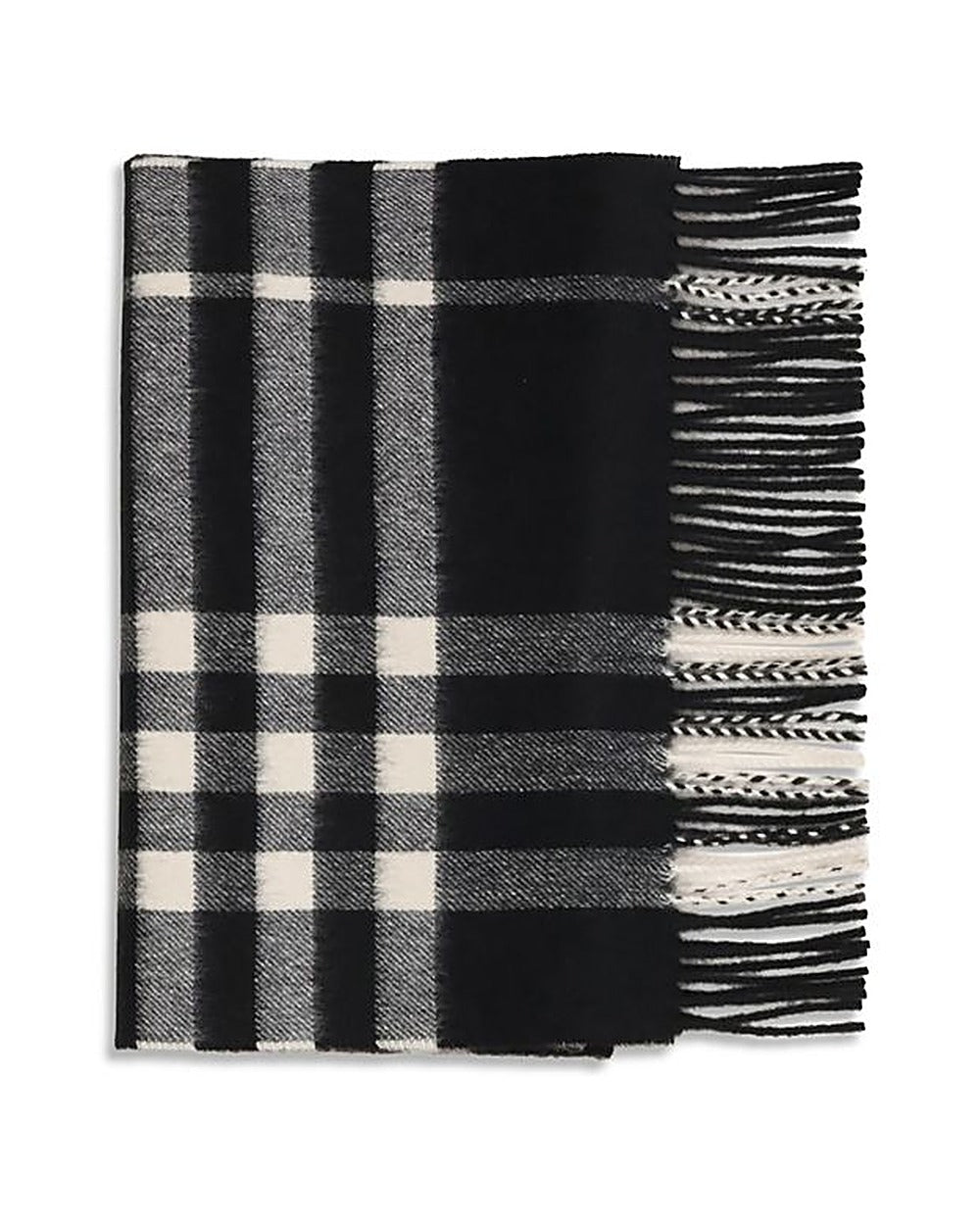 Burberry Black Cashmere Scarf