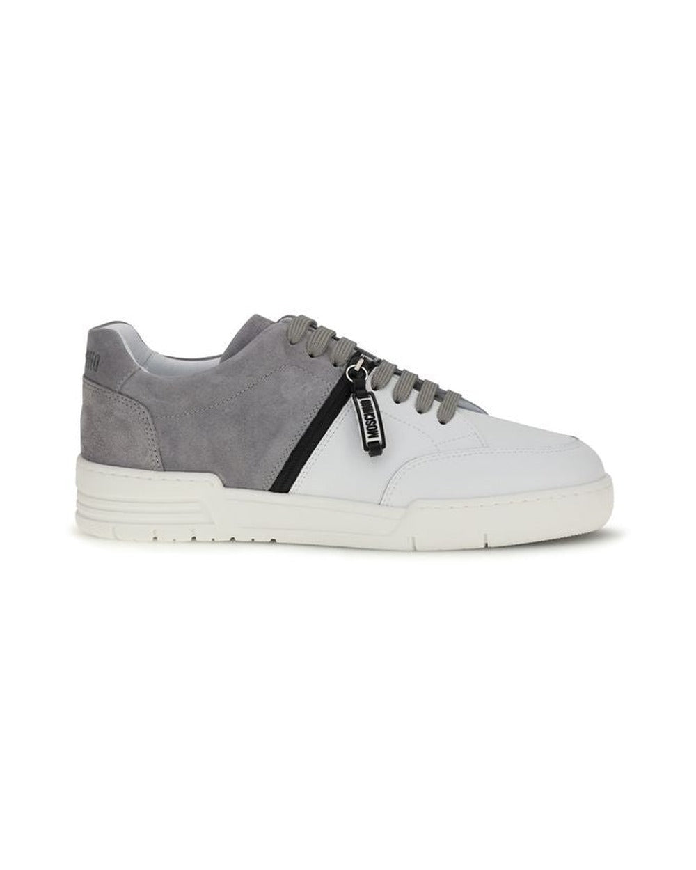Moschino Multicolor Calf Leather Bos Taurus Low Top Sneakers