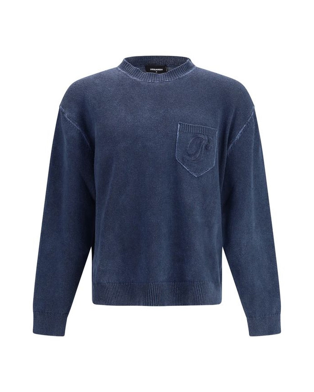 Dsquared² Blue Polyester Sweatshirt