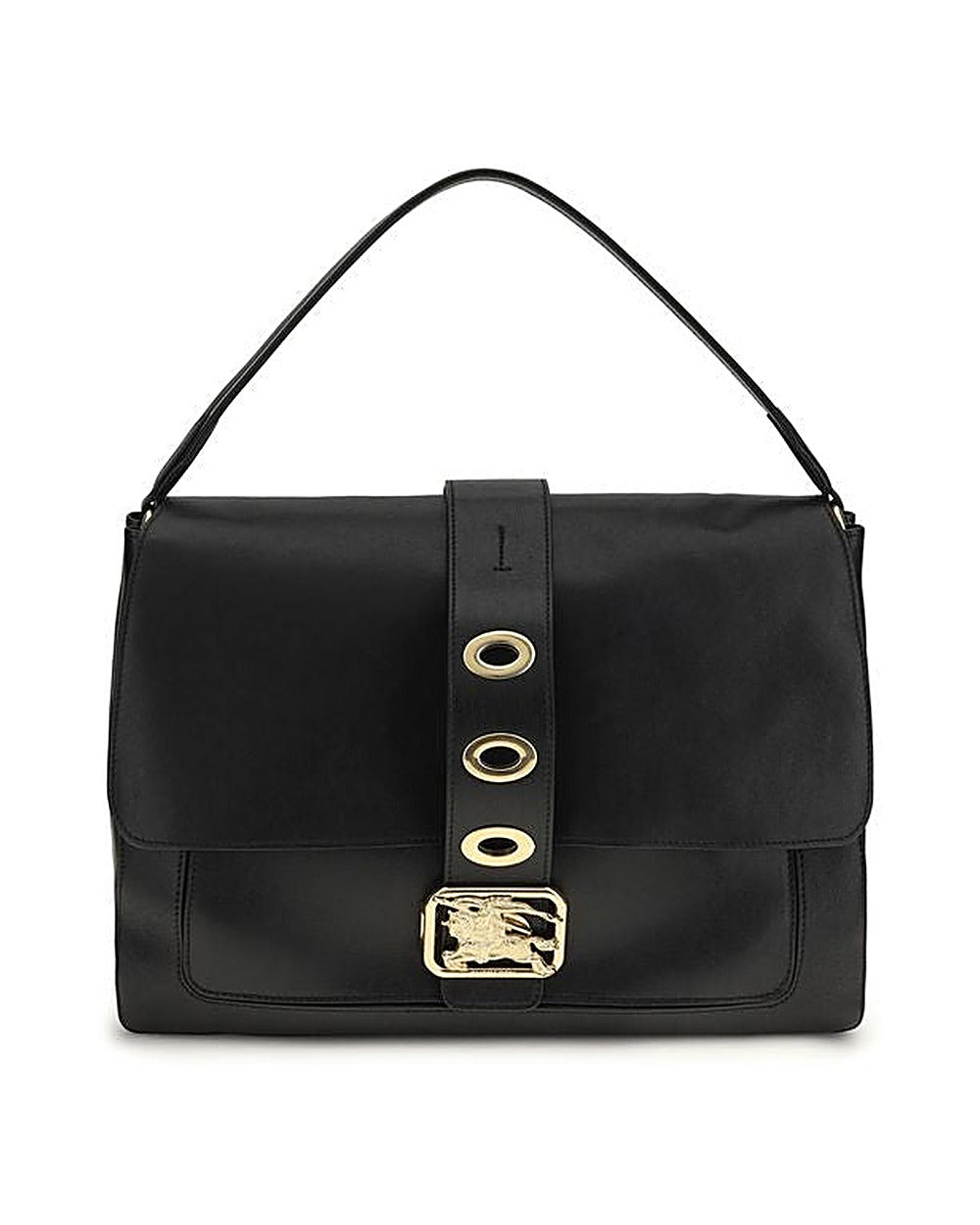 Burberry Black Lamb Ovis Aries Aries Handbag
