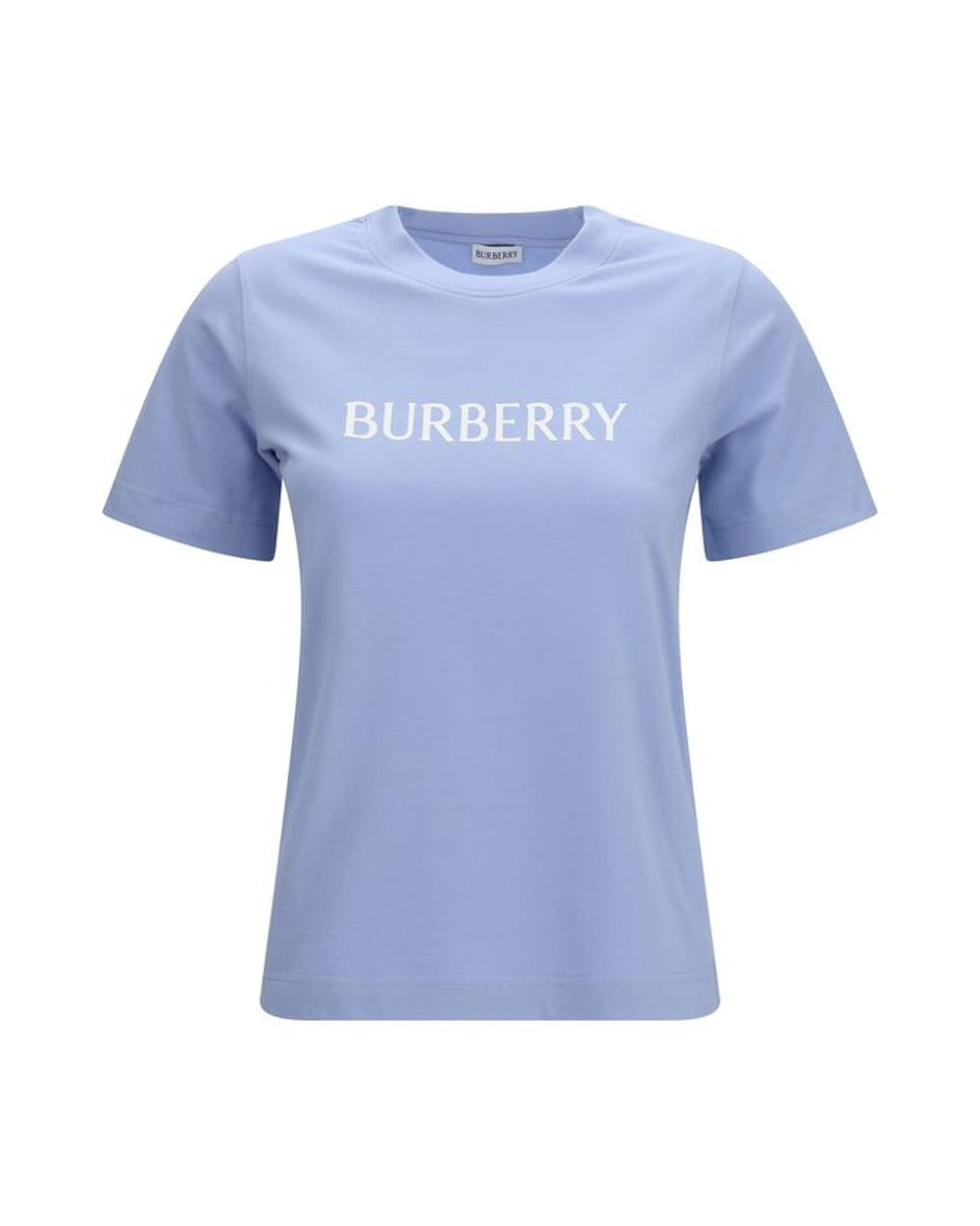 Burberry Blue Cotton T-Shirt
