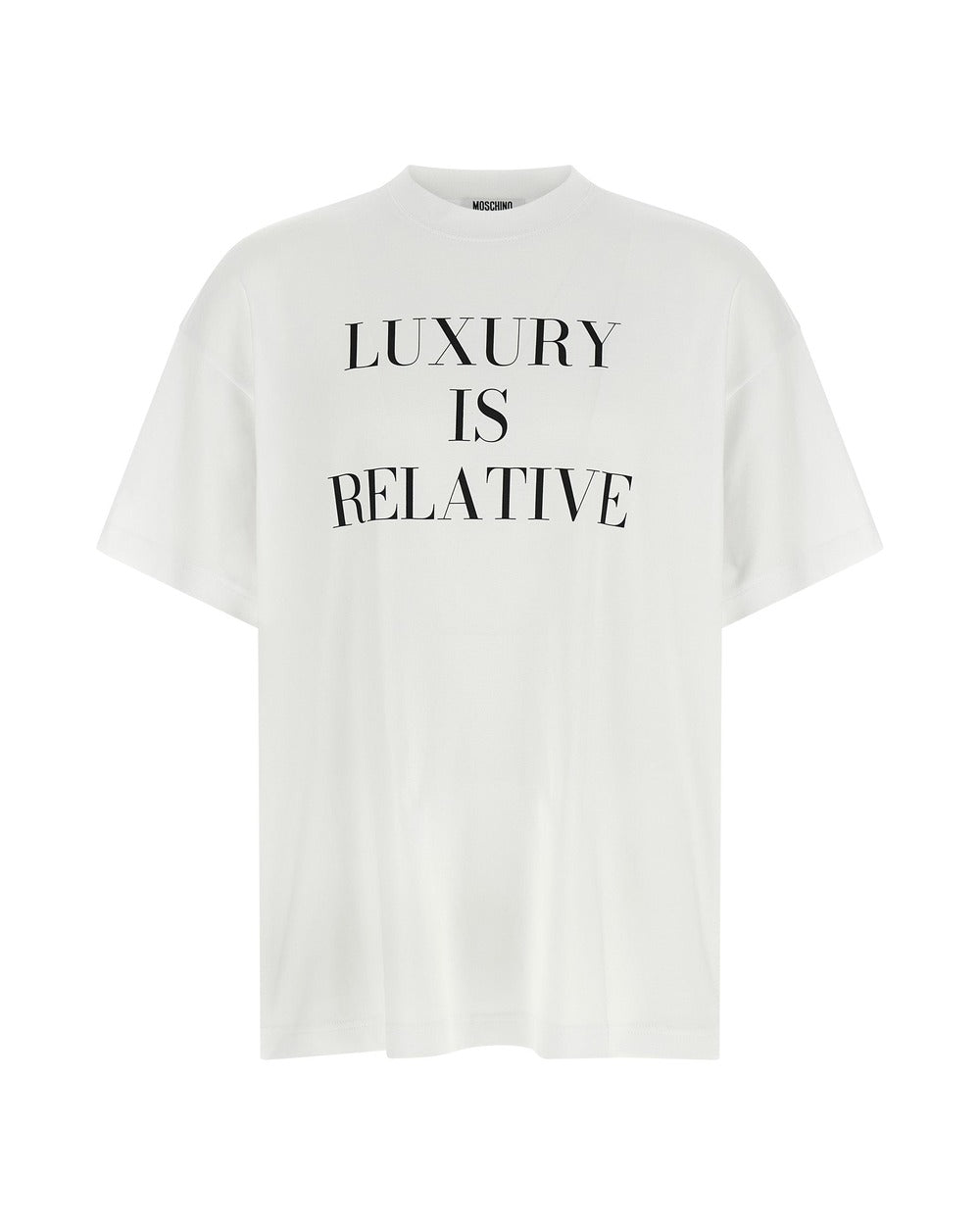 Moschino White Cotton T-Shirt