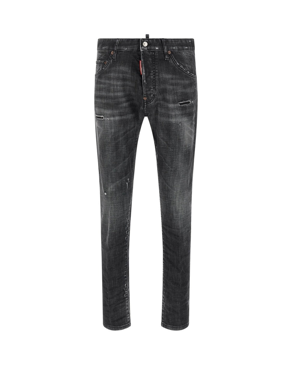 Dsquared² Black Cotton Jeans Denim