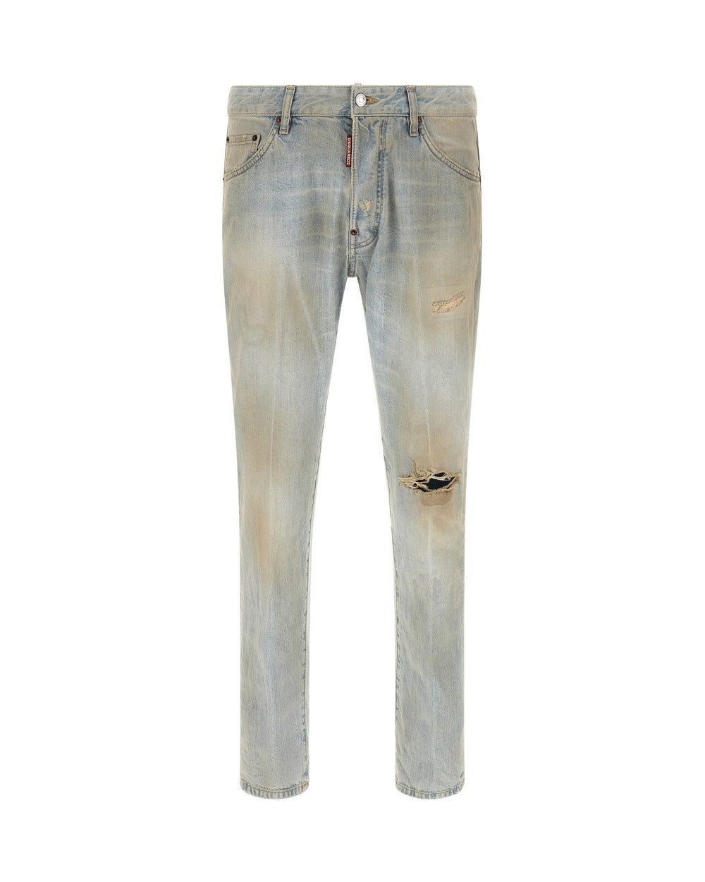Dsquared² Blue Cotton Jeans Denim