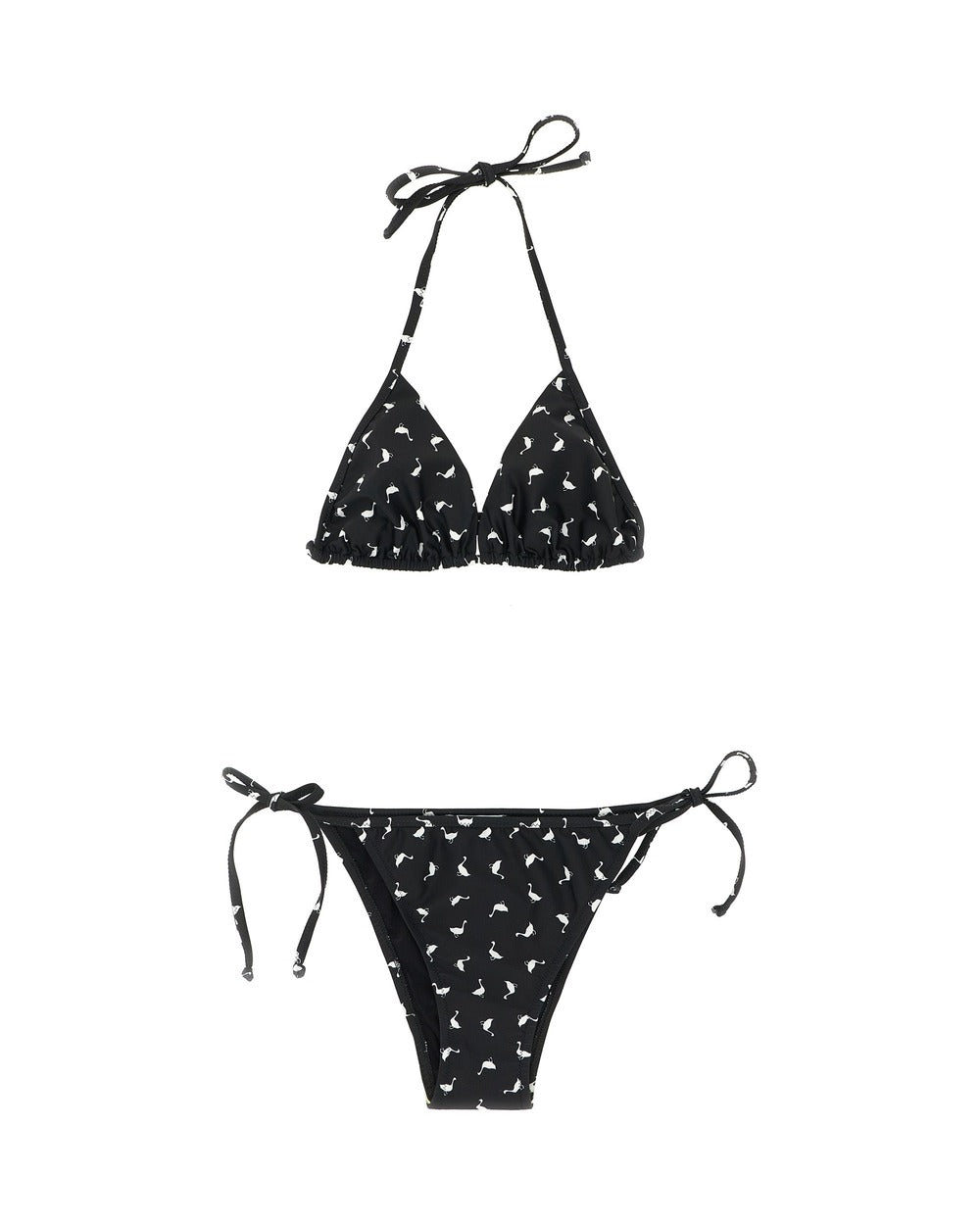 Moschino Bicolor Polyester Bikini