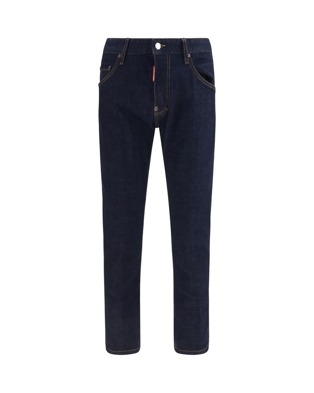 Dsquared² Blue Cotton Slim Fit Jeans