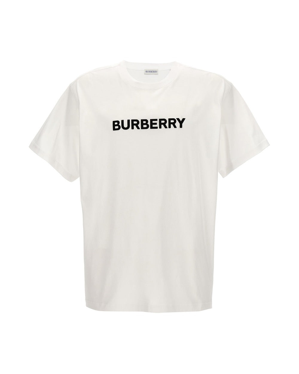 Burberry White Cotton T-Shirt