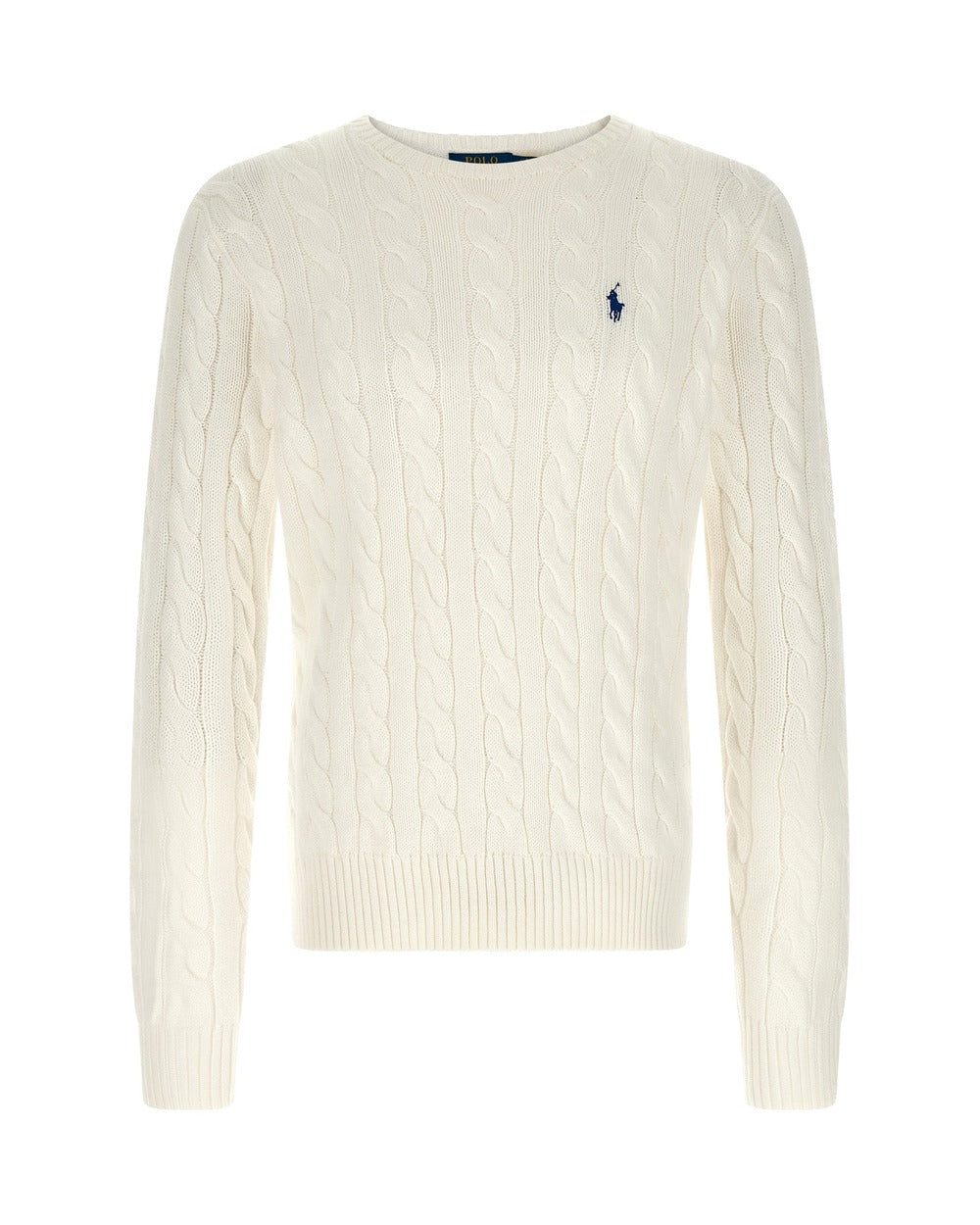 Polo Ralph Lauren White Cotton Cardigan