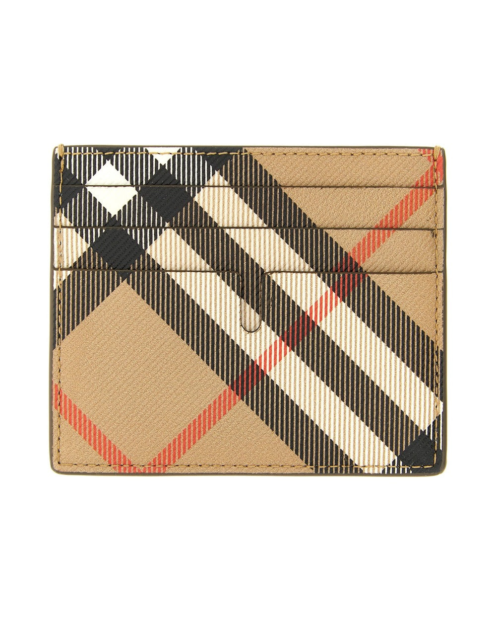 Burberry Beige Polyethylene Cardholder