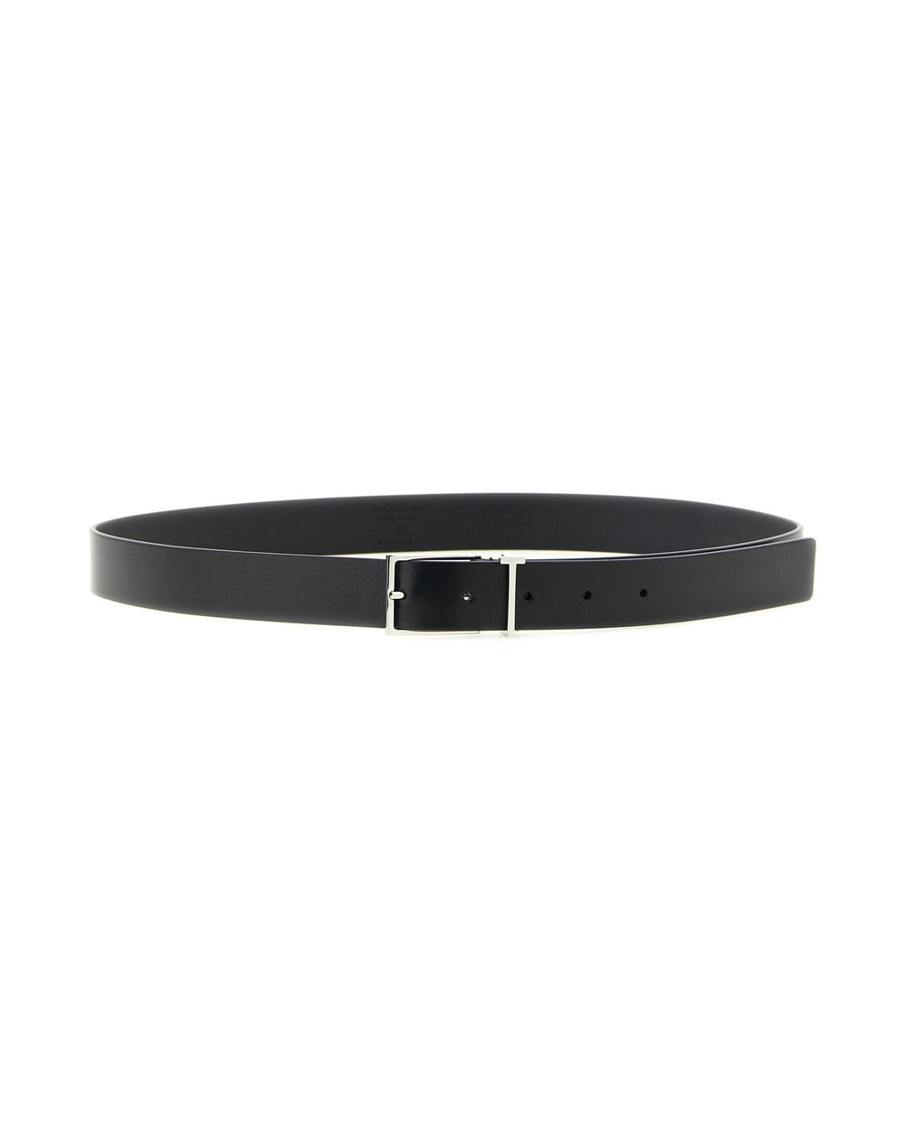 Tom Ford Black Calfskin Thin Belt