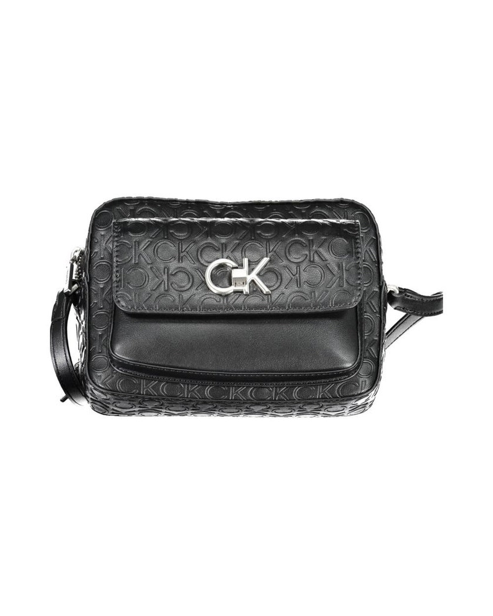 Calvin Klein Black Polyester Women's Shoulder Bag