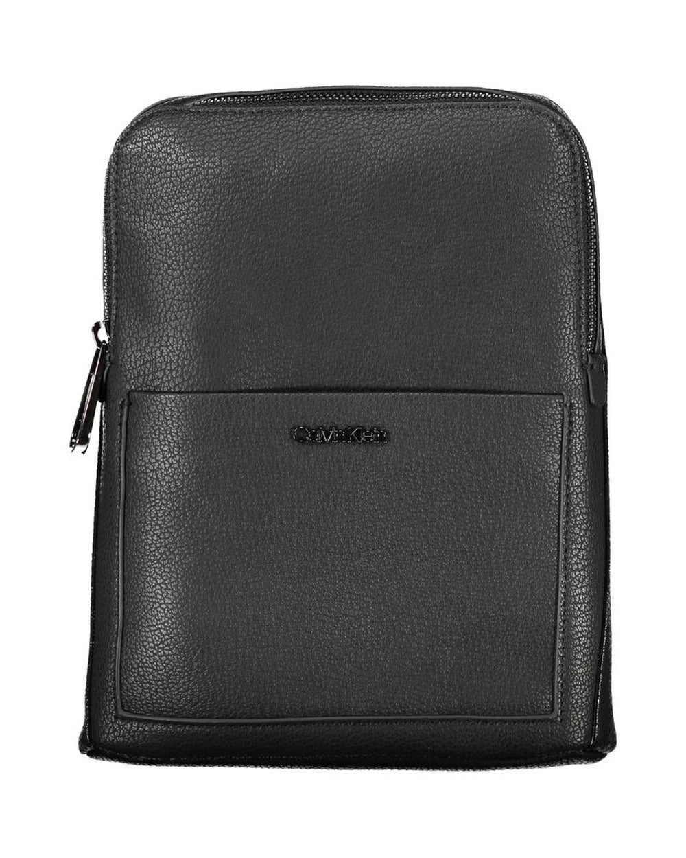 Calvin Klein Black Polyurethane Men's Shoulder Bag