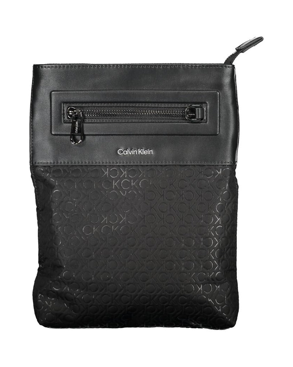 Calvin Klein Black Polyester Men's Shoulder Bag