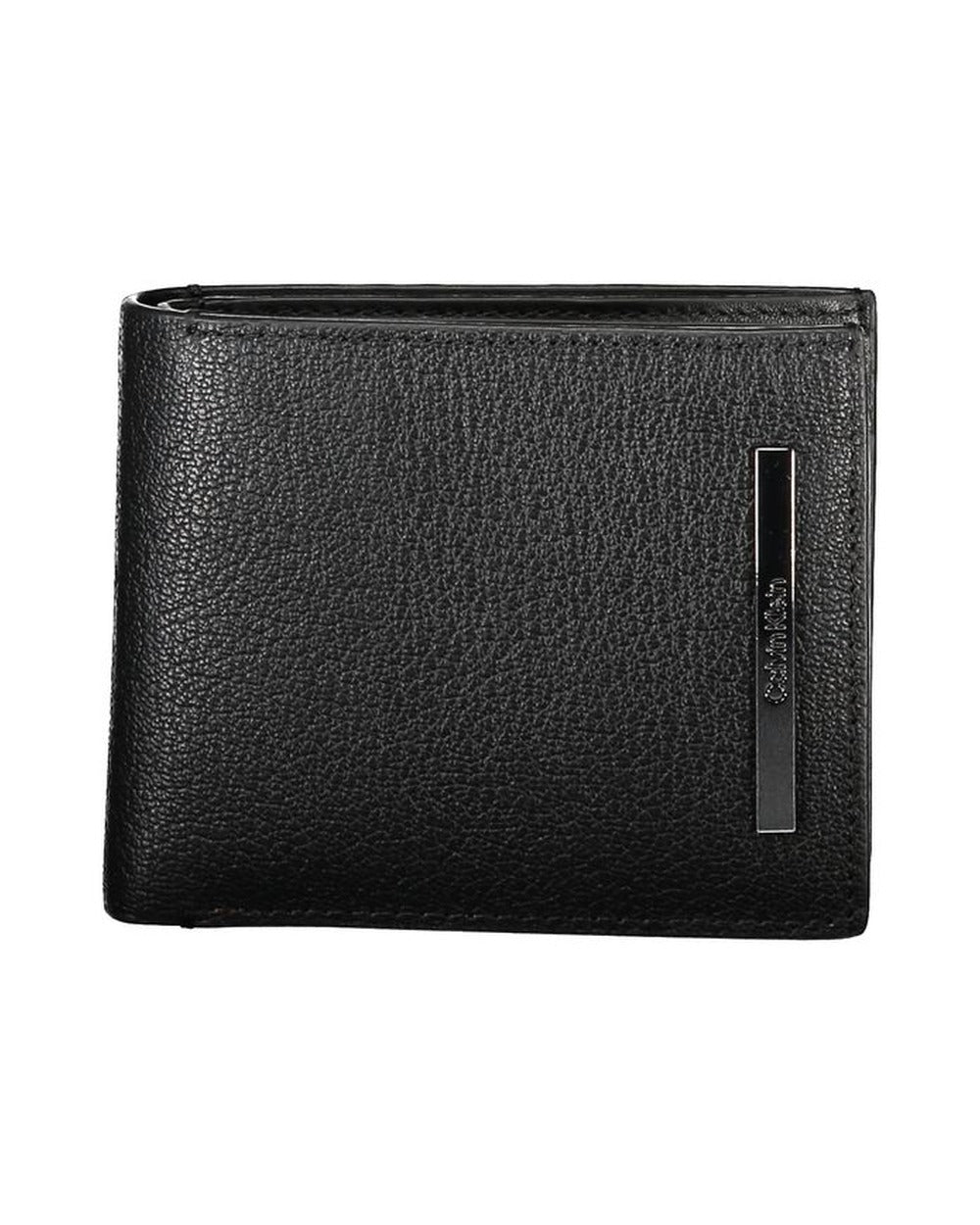 Calvin Klein Black Leather Men Wallet