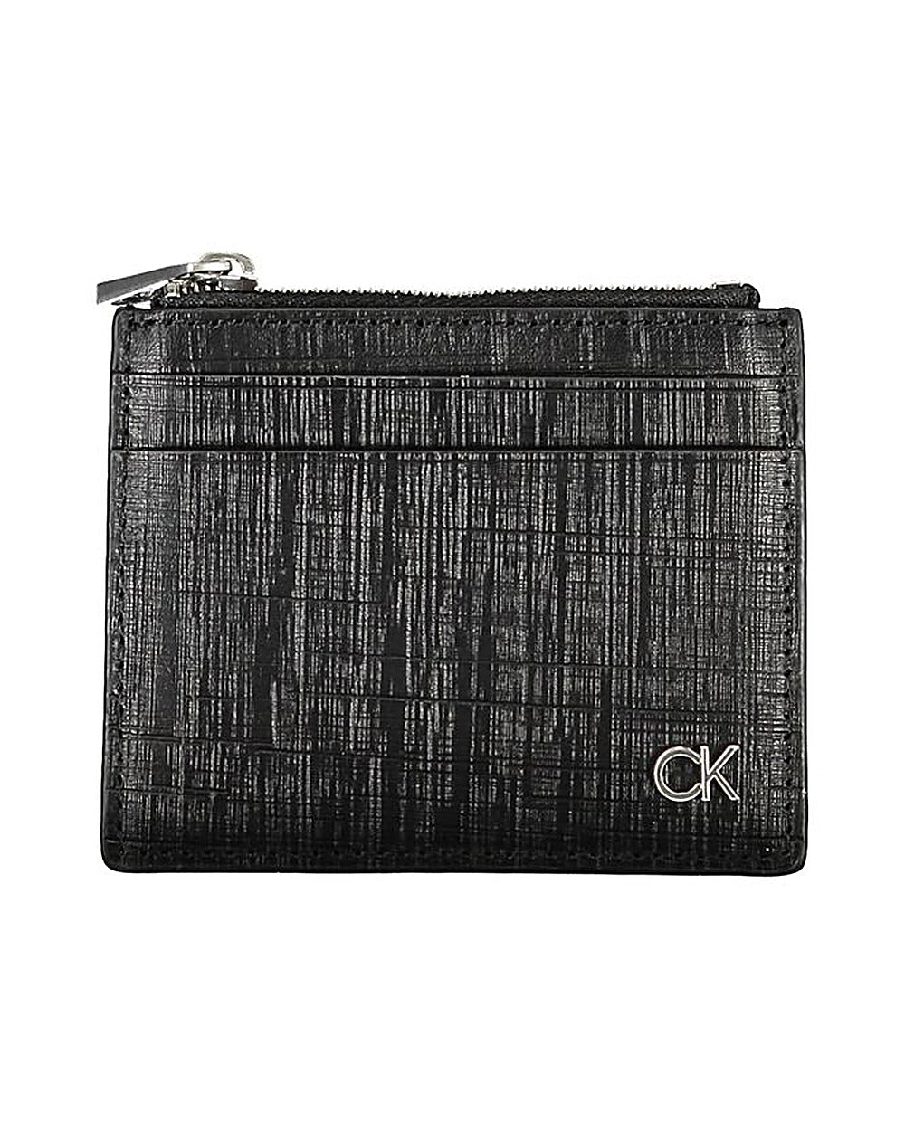 Calvin Klein Nero Leather Men Cardholder