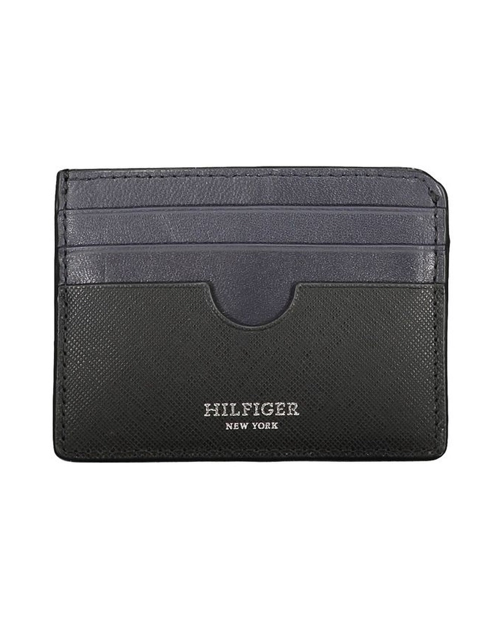Tommy Hilfiger Black Leather Men Wallet