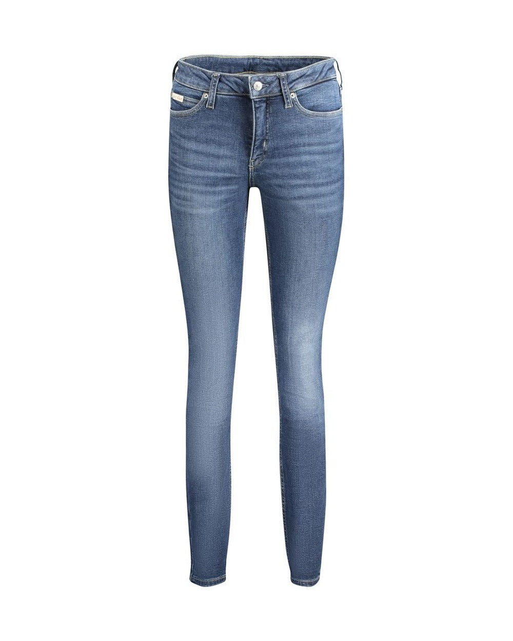 Calvin Klein Blu Cotton Women Jeans