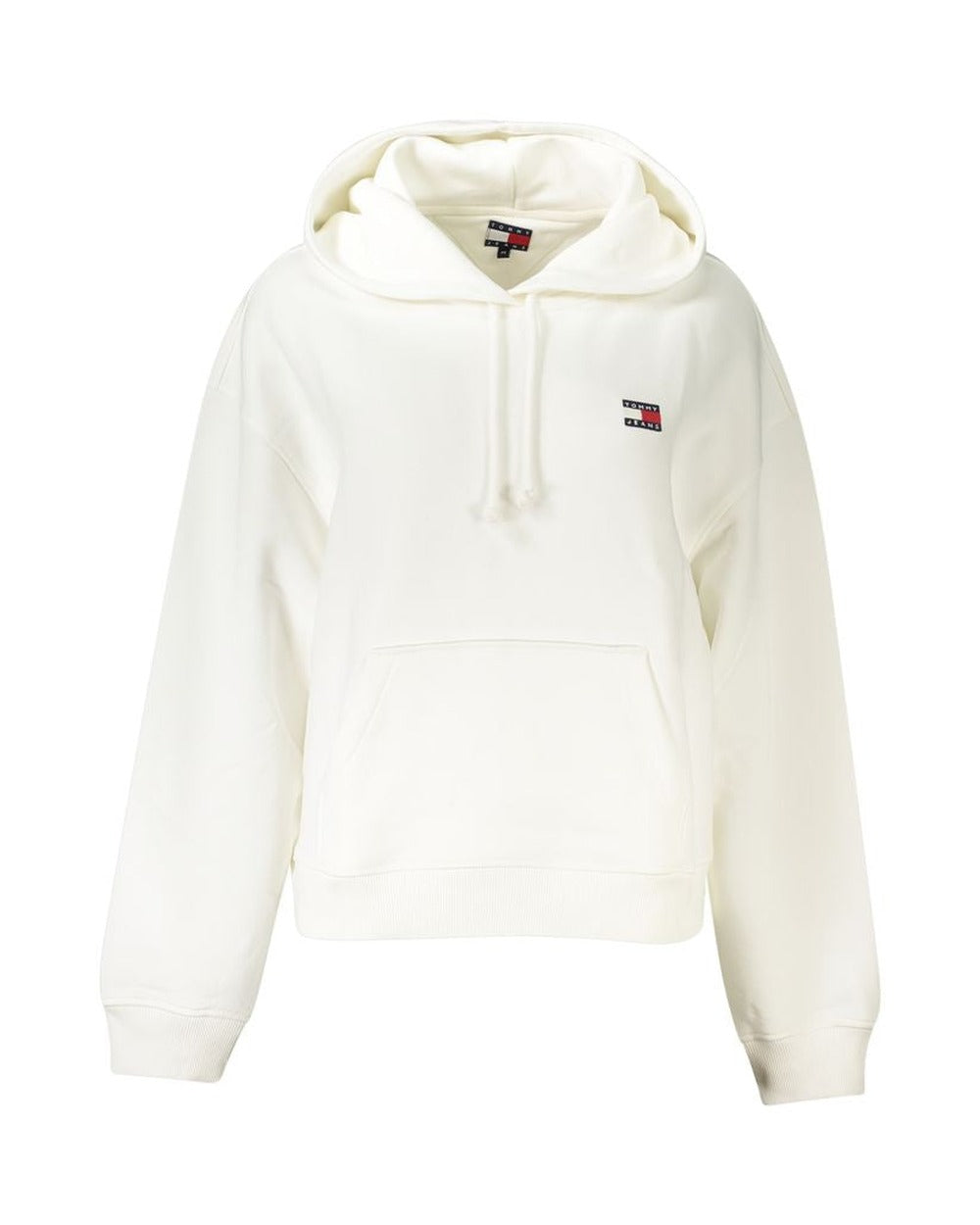 Tommy Hilfiger White Cotton Women Sweatshirt