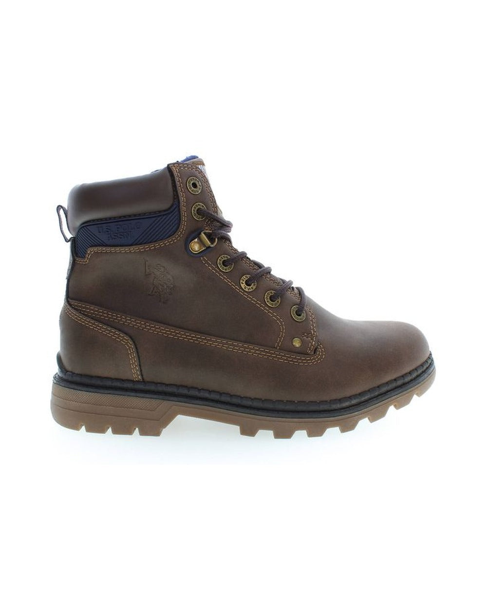 U.S. POLO ASSN. Brown Polyurethane Men's Boot