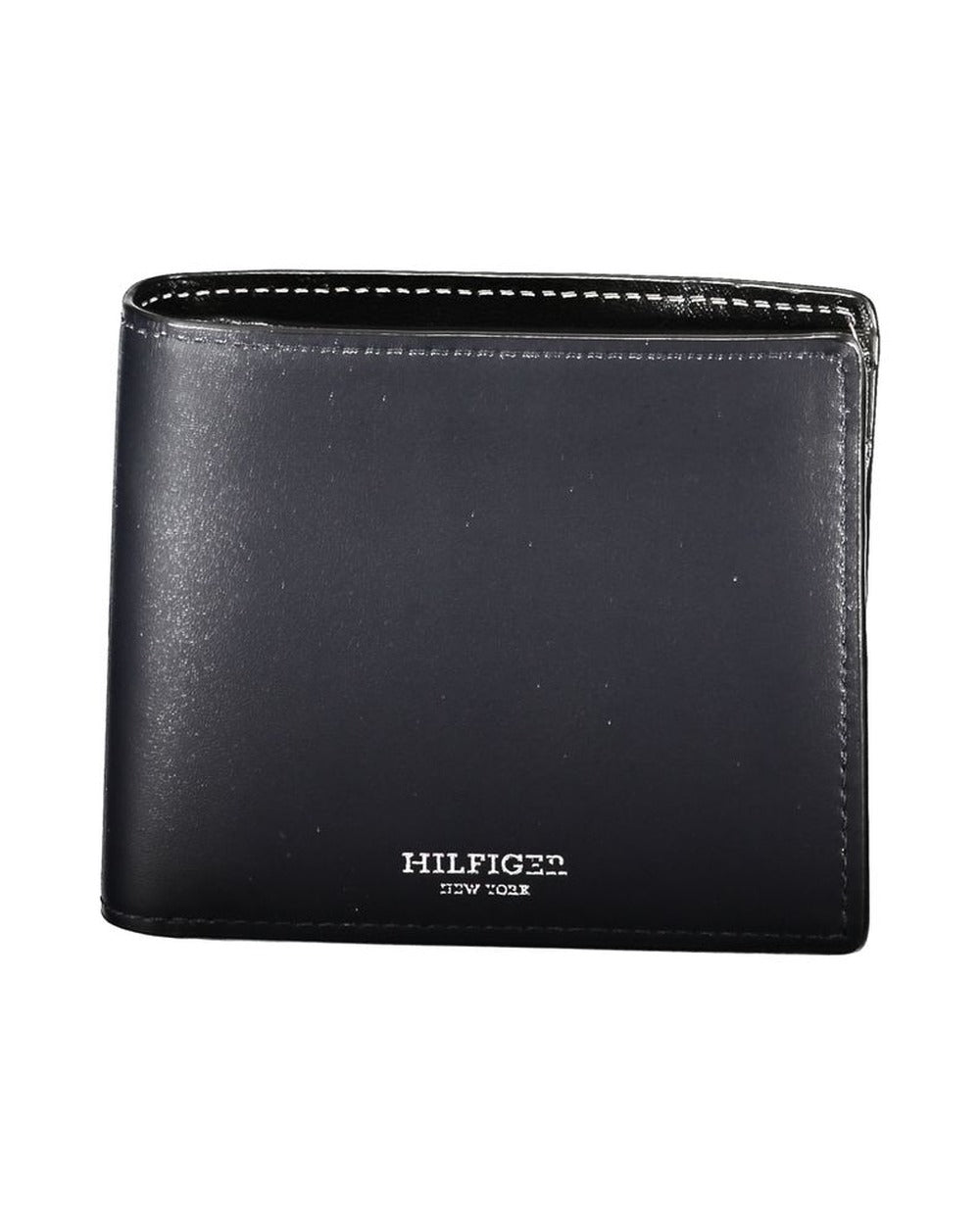 Tommy Hilfiger Blue Leather Men Wallet
