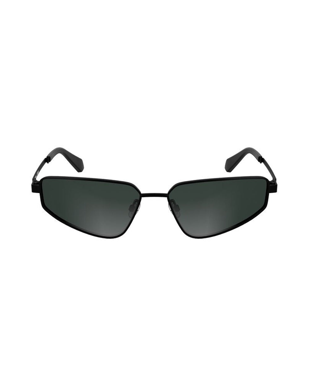 Calvin Klein Black Metal Women Sunglasses