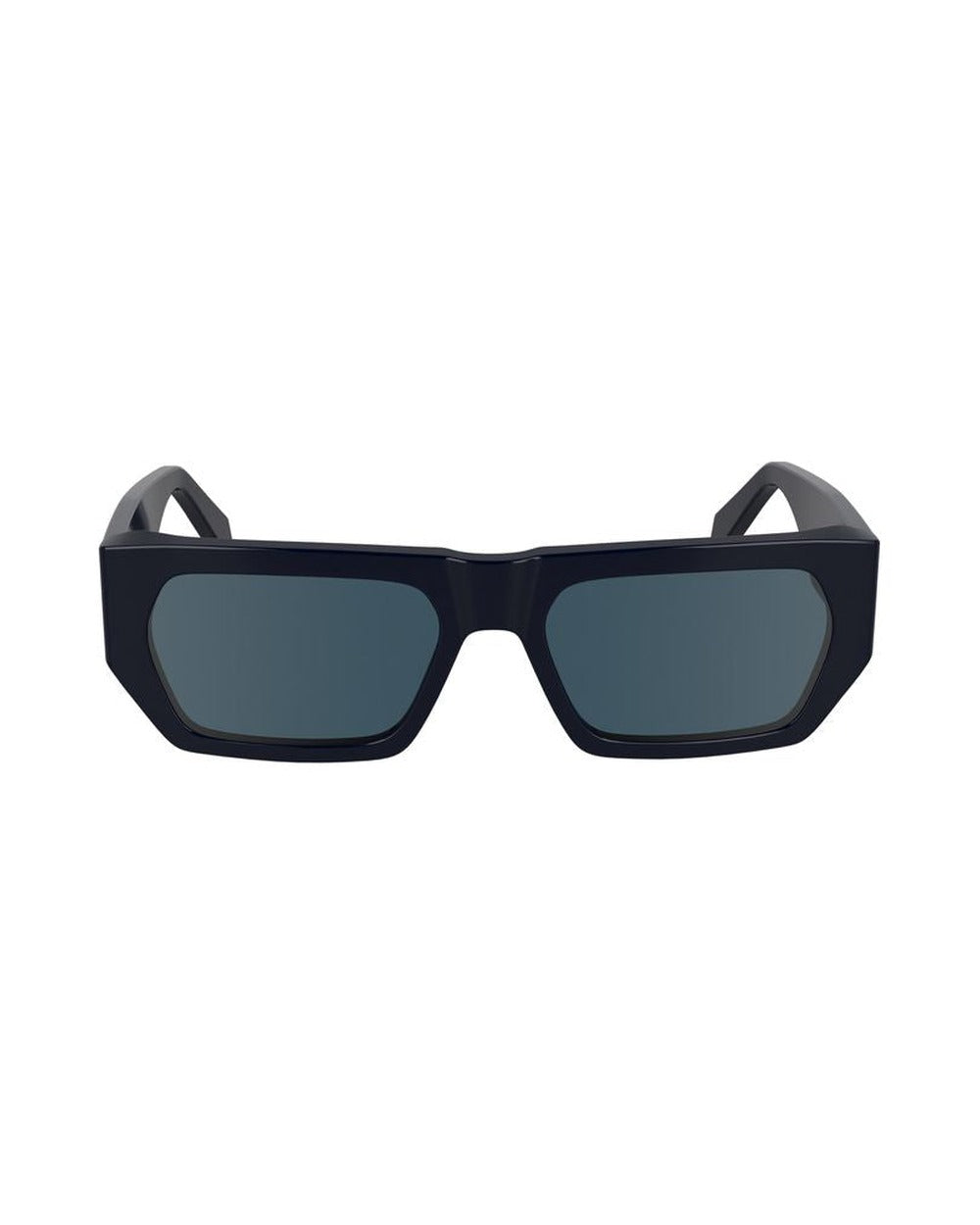 Calvin Klein Blue Acetate Women's Sunglass