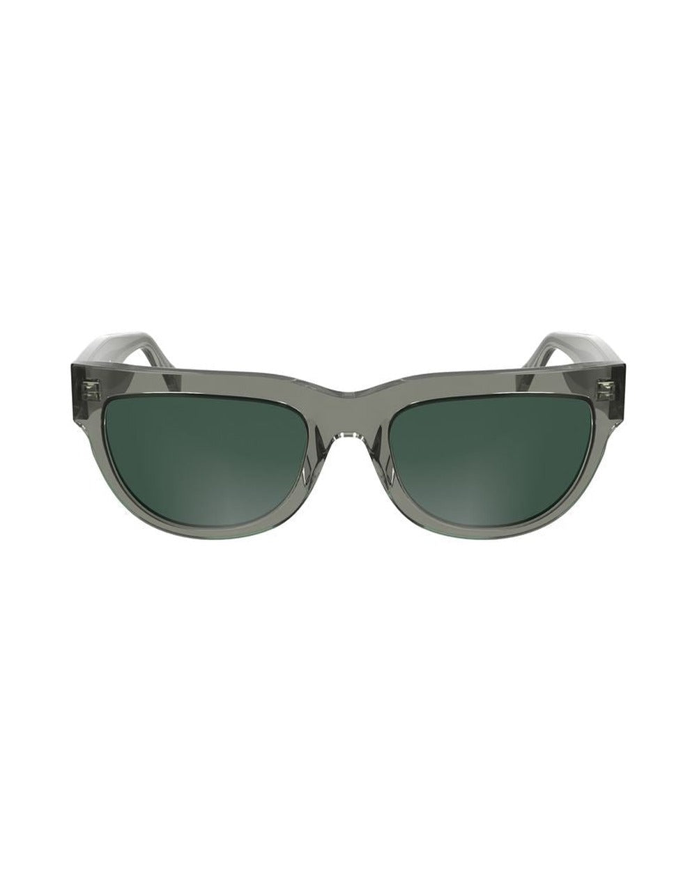 Calvin Klein Grigio Acetate Women Sunglass