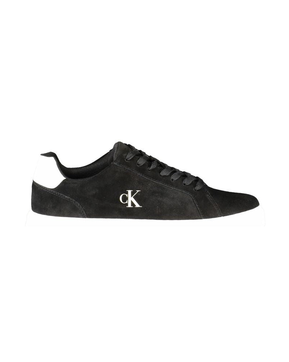 Calvin Klein Black Leather Men's Sneaker