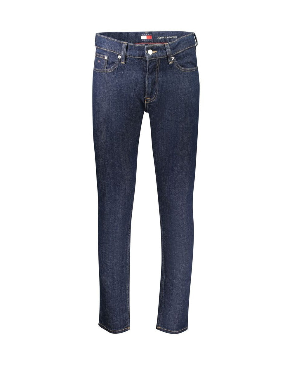 Tommy Hilfiger Blue Cotton Men's Slim Tapered Jeans