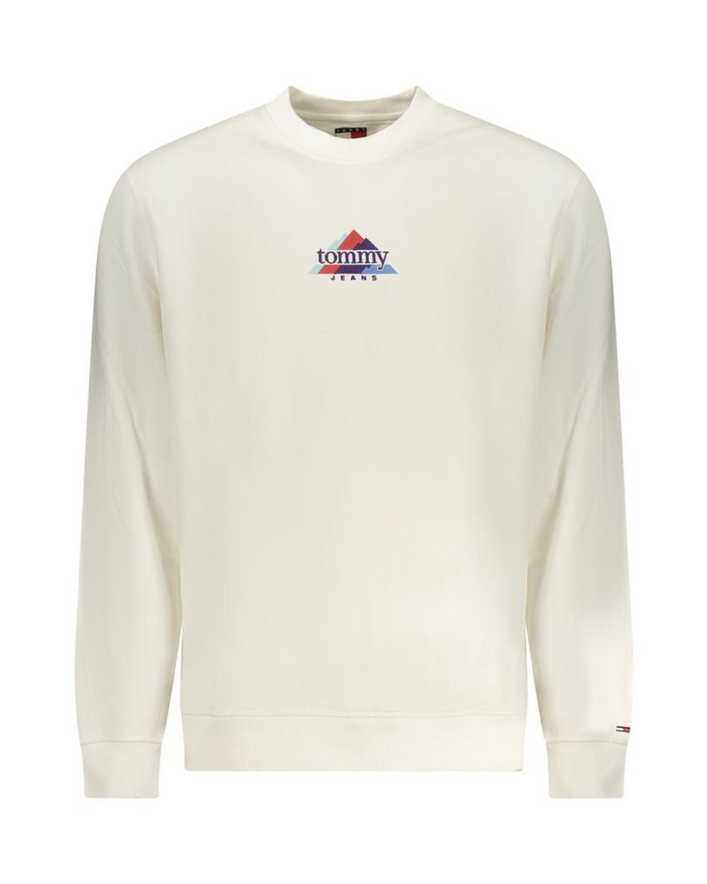 Tommy Hilfiger White Cotton Men's Sweatshirt
