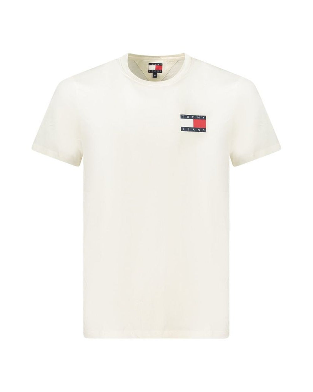 Tommy Hilfiger White Cotton Men's T-Shirt