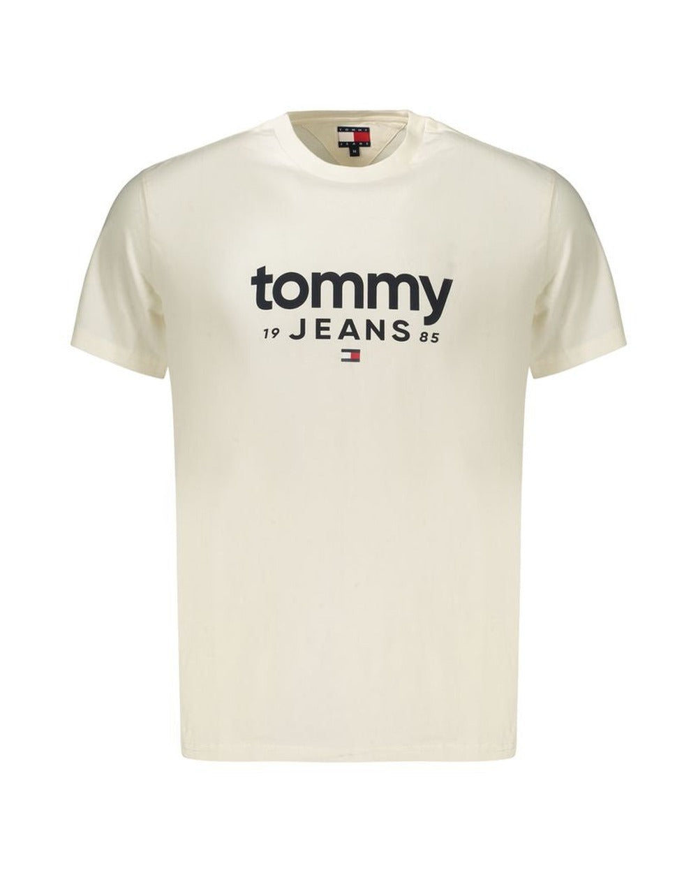 Tommy Hilfiger Bianco Cotton Men's T-Shirt