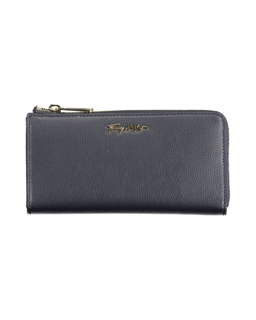Tommy Hilfiger Blue Polyurethane Women Wallet