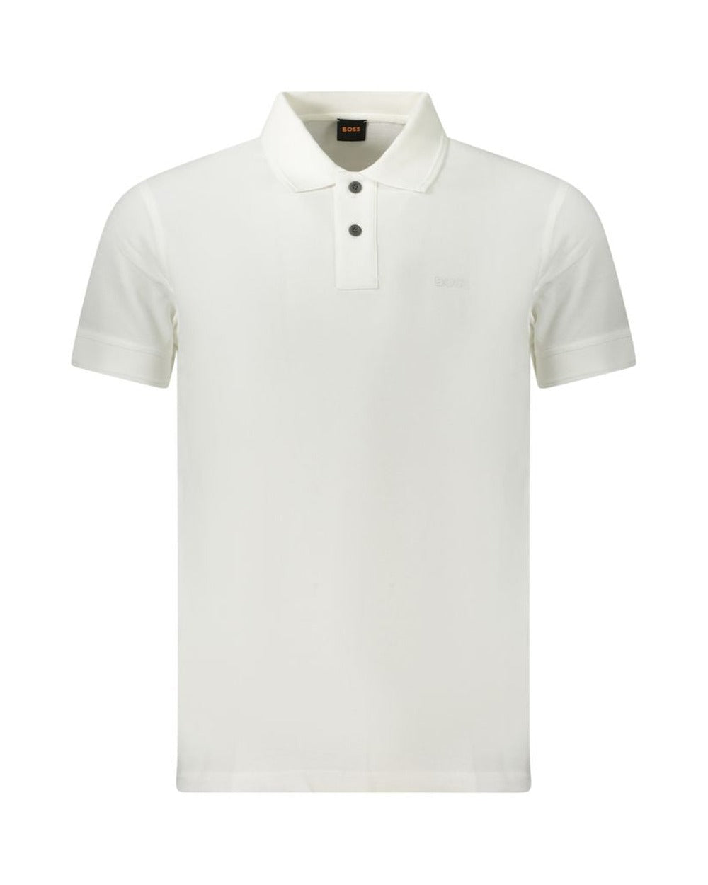 Hugo Boss Bianco Cotton Men Polo