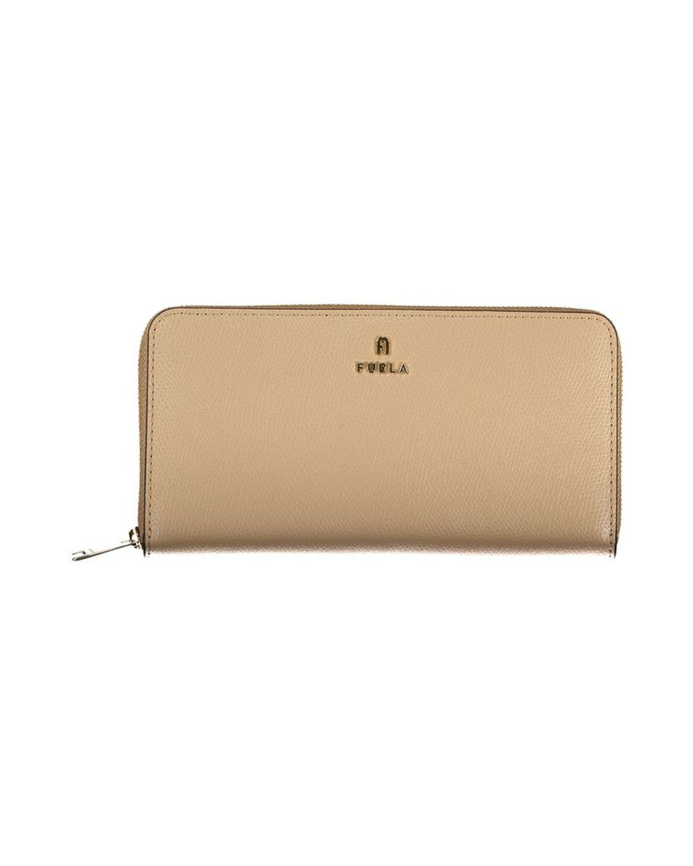 Furla Beige Leather Woman Wallet