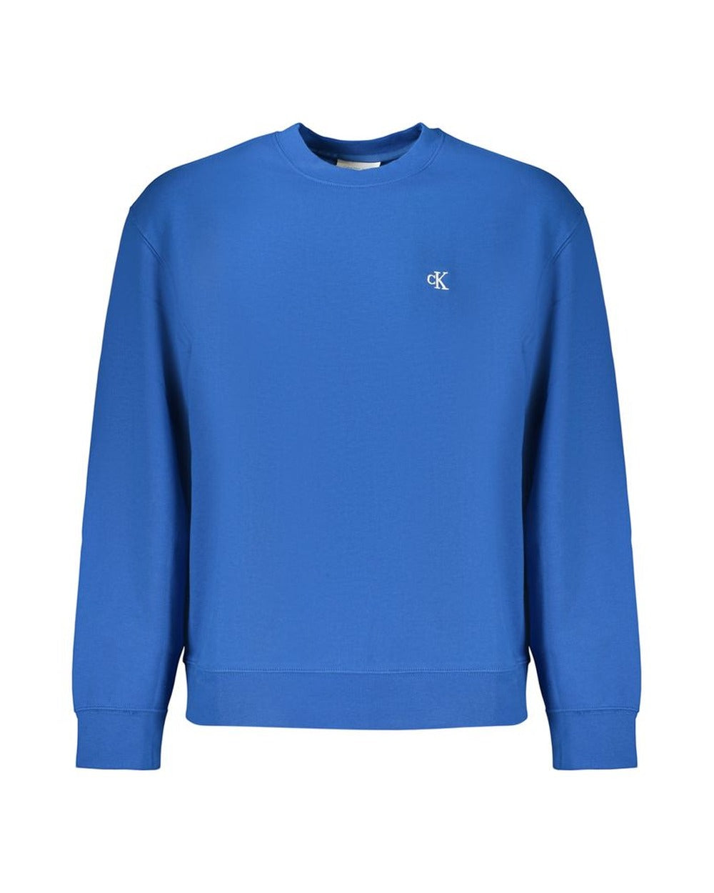 Calvin Klein Blue Cotton Men's Sweatshirt
