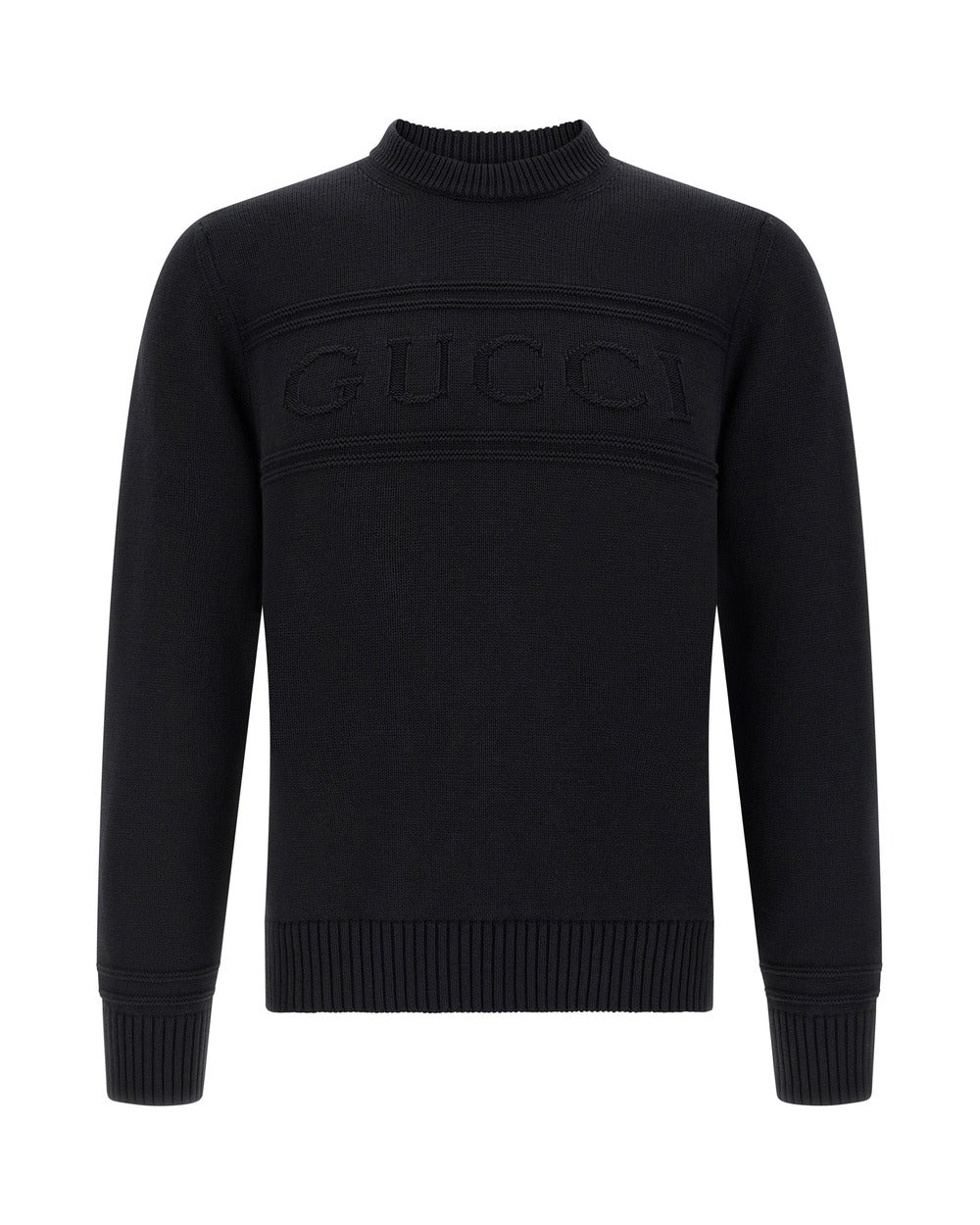 Gucci Black Cotton Cardigan