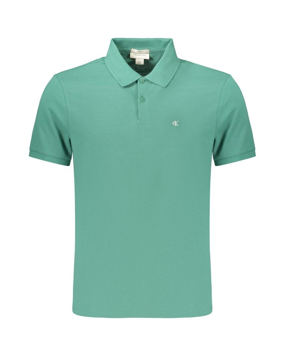 Calvin Klein Verde Cotton Mens Polo