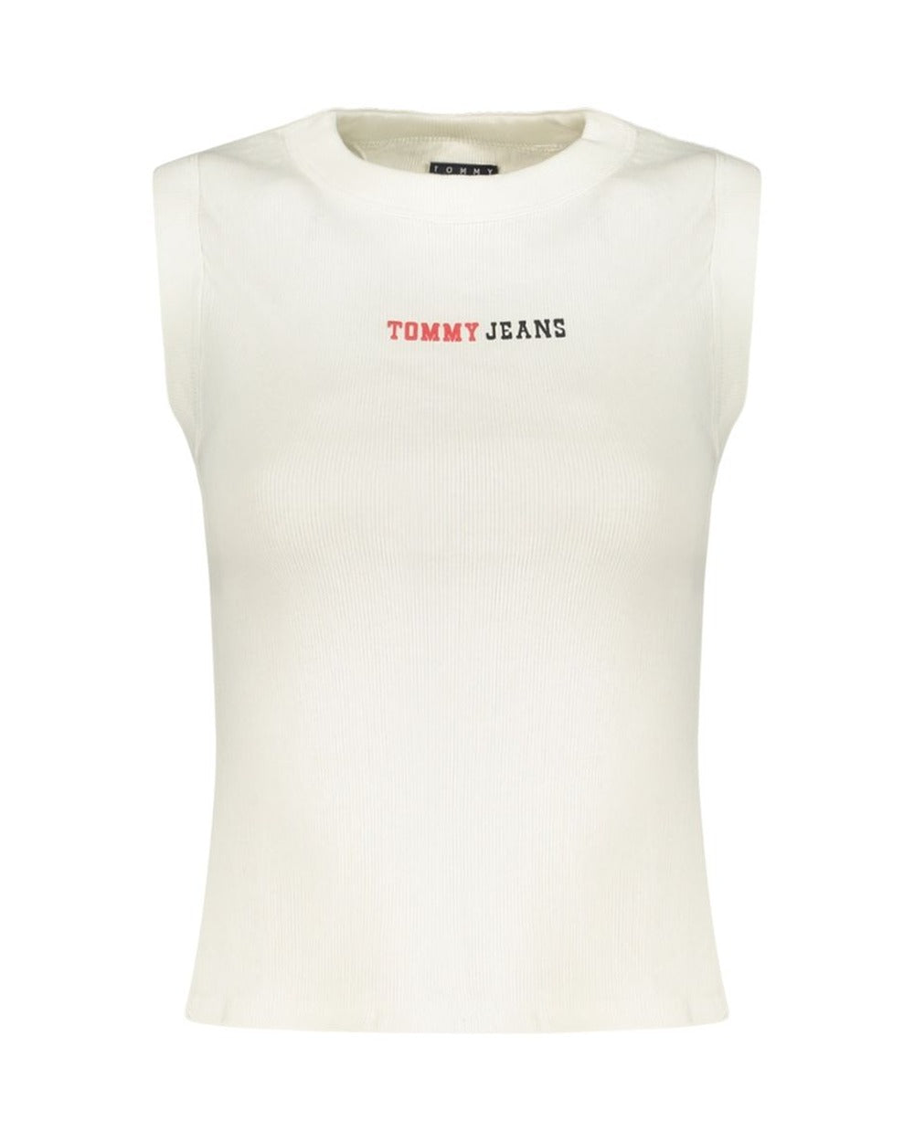 Tommy Hilfiger White Cotton Women's Tank