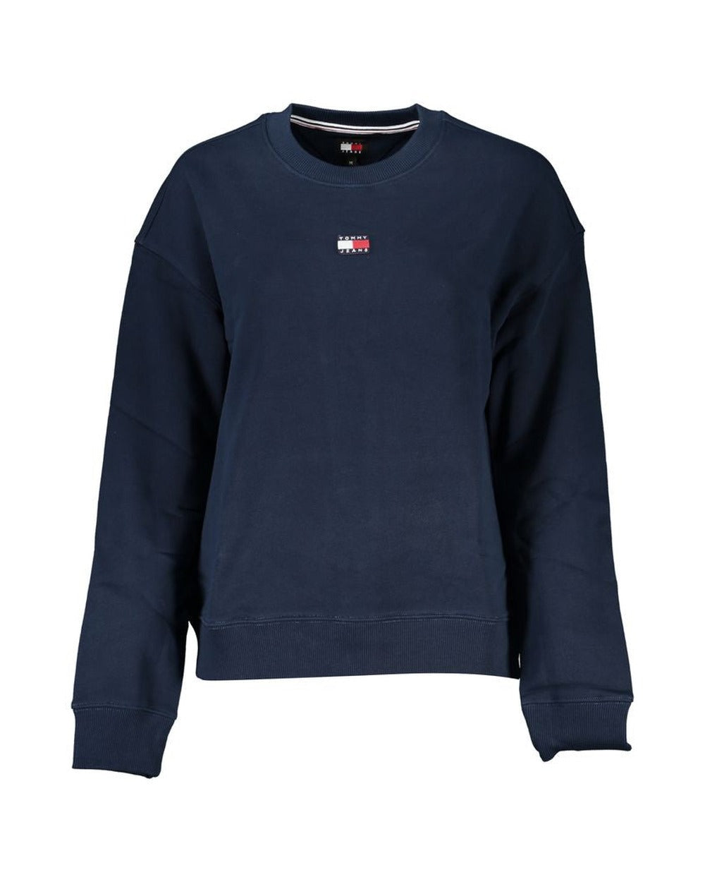 Tommy Hilfiger Blue Cotton Women Sweatshirt