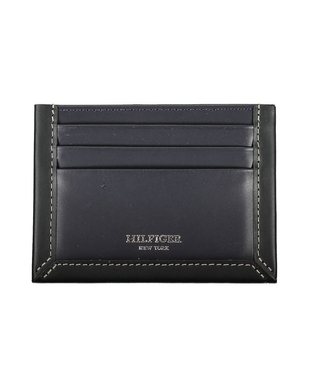 Tommy Hilfiger Blue Leather Men Wallet