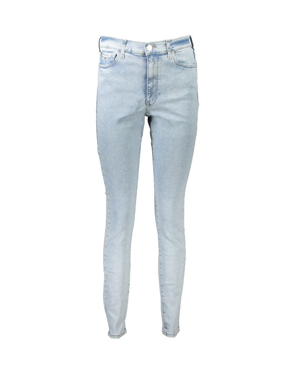 Tommy Hilfiger Azzurro Cotton Women Jeans