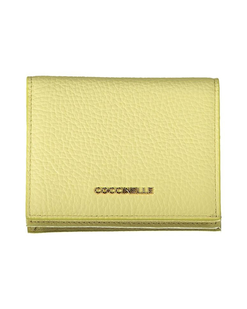 Coccinelle Giallo Leather Woman Wallet