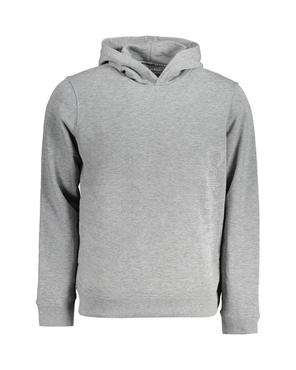 Calvin Klein Grigio Polyester Men's Hoodie