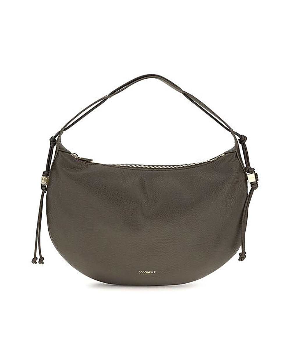 Coccinelle Brown Calf Leather Bos Taurus Shoulder Bag