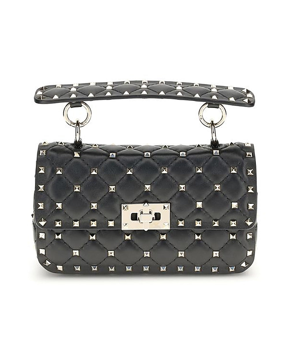 Valentino Garavani Black Lamb Ovis Aries Aries Handbag