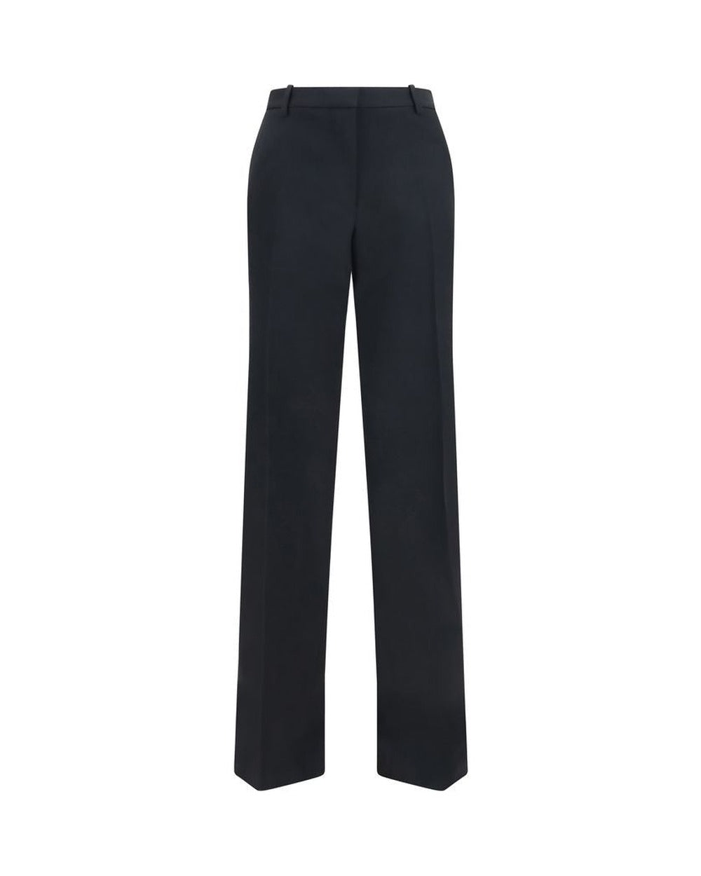 Black Wool Oves Aries Casual Pants