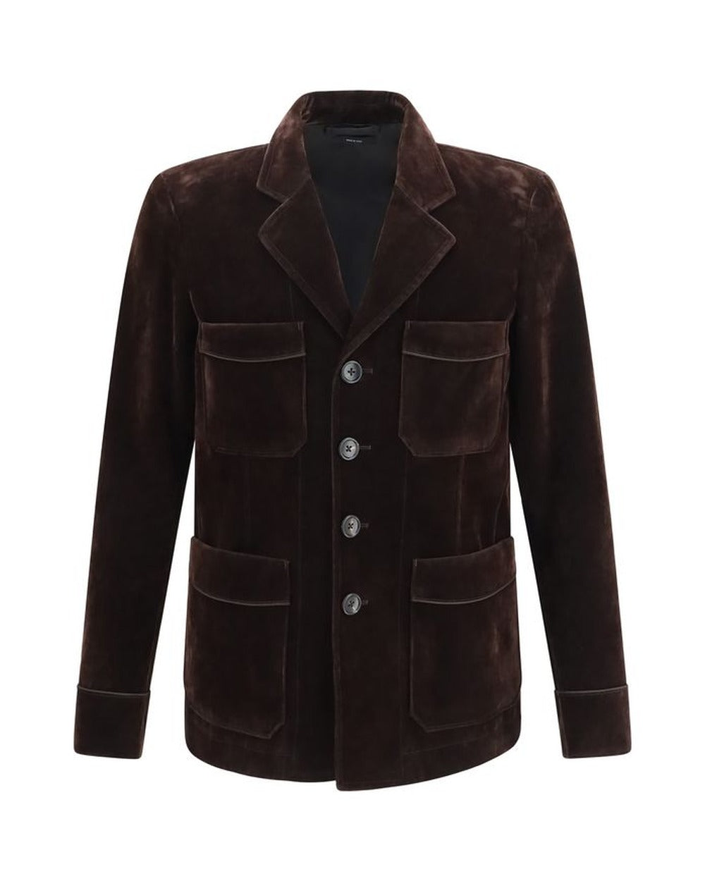 Tom Ford Brown Cotton Blazer
